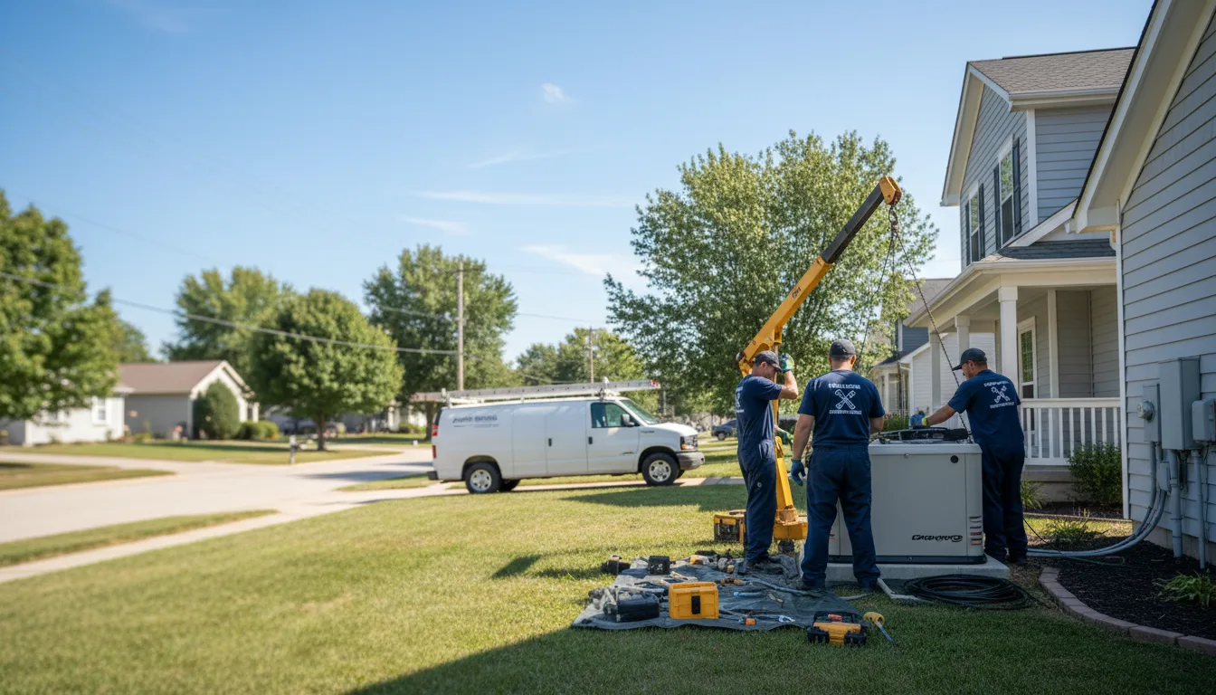 Generator Installation in Exchange, WV near me